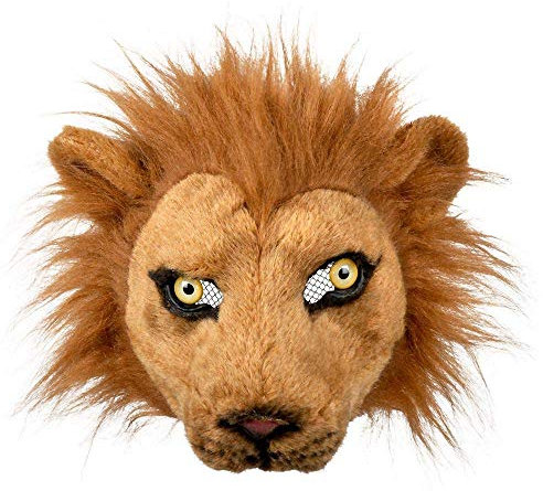 Boland Demi-masque en peluche, taille unique, masque pour animaux, accessoire de costume, carnaval, fête à thème