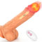 FIDECH Vibratore Dildos Realistico Sex Toys - Vibratori Donna Pene Dildo Anale con Modalità di Riscaldamento Spinta e Vibrazione Vibratoreper Donna Realistico per Punto G Squirting Sextoy Coppia