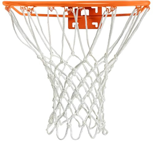 GoSports Basketball Net Replacement with 12 Loops - Heavy Duty for Indoor & Outdoor Hoops, Rim Not Included