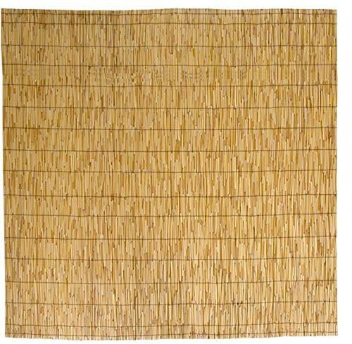 La zappa Arella in canne di bamboo naturale Ø 5 mm, stuoia cannucciata ombreggiante per recinzioni (200 x 500 cm)