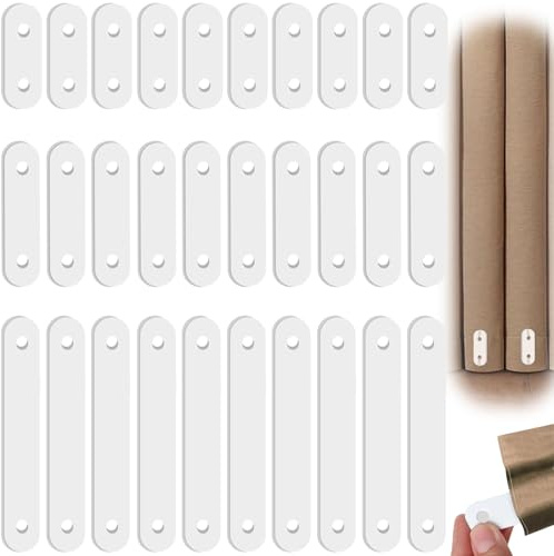 30pcs Curtain Lead Weights Baking Coating Metal Curtain Tablecloth Weights, Rustproof Bottom Drapery Weights for Curtains,Flags,Tablecloth