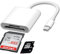 Lettore di Schede USB C a SD,Adattatore Scheda SD TF per iPhone 15 Pro max 15 plus/SD Card Reader, Lettore Schede Memoria per Phone 15/MacBook Pro/Air/per iPad 10/Pro