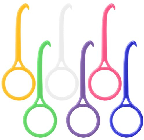 OFFCUP Removedor De Alineador Herramientas, 6 Piezas Extracción Del Alineador, Herramientas de Extracción de Alineador Dental Invisible, Para El Cuidado Bucal Dental (Redondo)