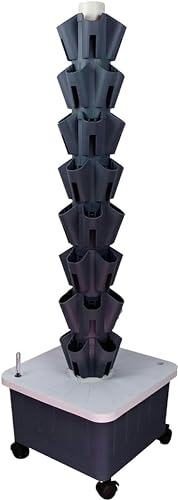 BCJMKDX Torre idroponica, Sistema di Coltivazione idroponica a Torre a, 8 strati/10 strati/12 Strati, Kit Completo for Giardino Erbe aromatiche da Interno