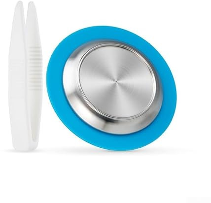 Refillable Stainless Steel Coffee Capsule Pod With Reusable Filter For Zenius Machines, Washable Design For Home Brewing(1Coffee Pod+1Tweezers)