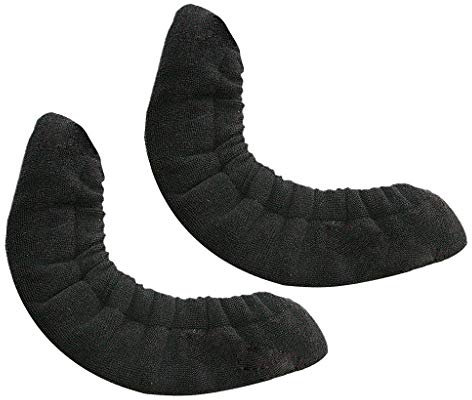 Toygogo Schlittschuhschoner Kufenschoner Kufenstrumpf für Eislaufen Eiskunstlaufen - Schwarz, L