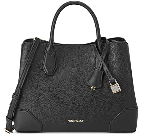 NINE WEST Femme Brooklyn Jet Set Cartable NGV108505, Noir, Taille Unique