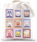 BWWKTOP Kpop SKZ Canvas Tote Bag Kpop SKZ Gifts SKZ Shoulder Bag SKZ Merchandise SKZ Member Gifts, Skzstamp, 37cm(14.56inch) * 32cm(12.59 inch)