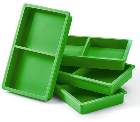 Congelador - Bandeja de silicona para secadora de congelación de 6,93 pulgadas | Separadores apilables para conservación de alimentos, dulces, chocolate y almacenamiento de productos horneados