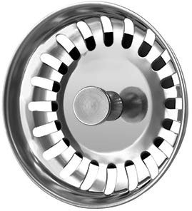 Anpro Stainless Steel Kitchen Sink Strainer Plug 78 mm