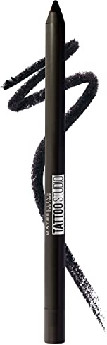 Maybelline New York Tattoostudio Waterproof, Long Wearing, Eyeliner Pencil Makeup, Deep Onyx, 0.04 Ounce