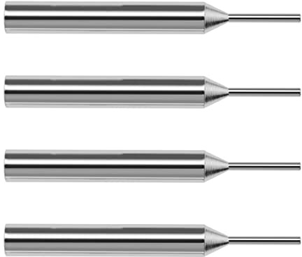 eMagTech 4pcs Broche de Retrait Lame de Clé à Distance de Voiture 1.42mm 1.57mm Vroche de Clé de Voiture Outil de Réparation d'installation de Clé Pince de Démontage Voiture