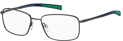 TOMMY HILFIGER GAFAS DE VISTA TH 1953 COLOR MATTE DARK RUTHENIUM TALLA 55/140/17 PARA MAN