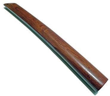 TEKKA BUDO Tanto Roteiche 29 cm - Trainingsmesser stumpf - aus Holz - Aikido Kobudo Kampfsport Holzmesser