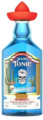 BANDIDO Haarwasser Anti-Schuppen 250 ml – Haarwasser Männer gegen Haarausfall – Haare Tonikum – Kopfhaut bei Juckreiz – Beruhigendes Kopfhaut Tonikum für empfindliche Kopfhaut.