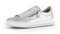 Gabor Damen Low-Top Sneaker, Frauen Halbschuhe,Strassenschuhe,Sportschuhe,Freizeitschuhe,Turnschuhe,Laufschuhe,Freizeit,Silber,36 EU / 3.5 UK
