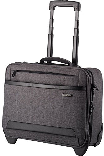 Lightpak Laptop sparkcykel arkon rullväska, 42 cm, 22 L, grå, GRÅ, 42 cm, laptop rullväska