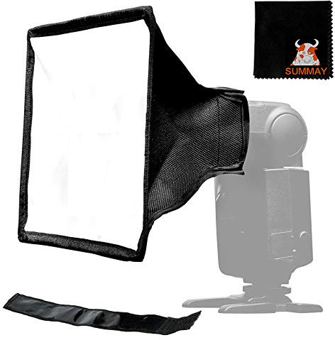 GODOX Flash Difusor Light Softbox 6''x8'' / 15x20cm Mini Softbox Universal y Plegable para cámaras Godox Sony Canon Nikon Neewer Flash Externo Flash (SB15X20)