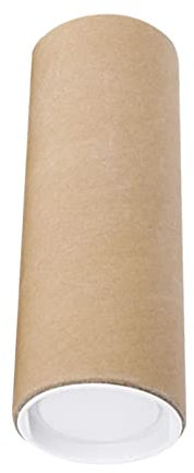Amagogo Posterröhren für Den Versand, Schutzröhre, Poströhre, Kartonverpackung, Lange Pappe für Blaupausen, Kunstgemälde, Dokumentenversand, 30CM