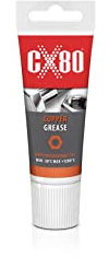 CX80 | Lubrificante per rame – pasta anti-seize ad alta temperatura, protegge da mangiare, corrosione e sfregamento, per giunti a vite, cuscinetti e freni, da -30 °C a +1200 °C, tubo da 40 g