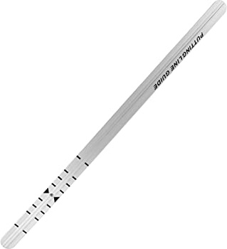 Putter-Lineal, Puttereen-Aluminium-Putter, Gerades Lineal, Aluminium-Übungs-Puttinggnment-Schiene für Puttingeen-Putting-Schiene