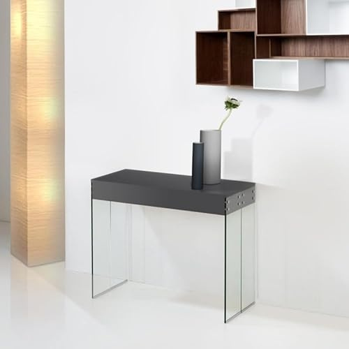 Giovanni Marchesi Table Console Extensible New York Gris Laqué