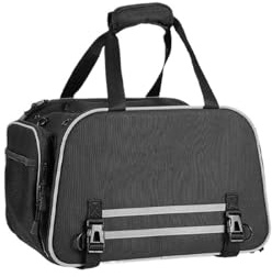 Sacoche Reservoir Moto Sac De Transport pour Animaux De Compagnie pour Moto pour Chat Et Chien Approuvé par Les Compagnies Aériennes pour Porte-Bagages Et Siège Passager Sac à Outils Moto