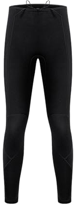ZAICOLER Muta da Sub da Uomo da 3 Mm, Design in Neoprene Premium, Calore e Comfort per le attività Acquatiche, Top a Maniche Lunghe e Set di Pantaloni (XL)