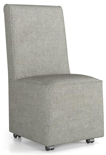 RELAX4LIFE Polsterstuhl, Relaxsessel mit Widerstandsrollen & Abnehmbarem Bezug, Fernsehsessel mit Hoher Rückenlehne, bis 150 kg belastbar, Relaxstuhl für Wohnzimmer Essenzimmer Büro