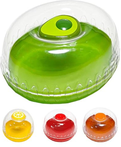 Scatola Antiossidante Per Frutta E Verdura, Contenitori Per Frutta Per Frigo, Contenitore Per Cipolle, Conserva Avocado, Salva Pomodoro E Porta Limone, Graziosa Ciotola Per Frutta In Silicone Con
