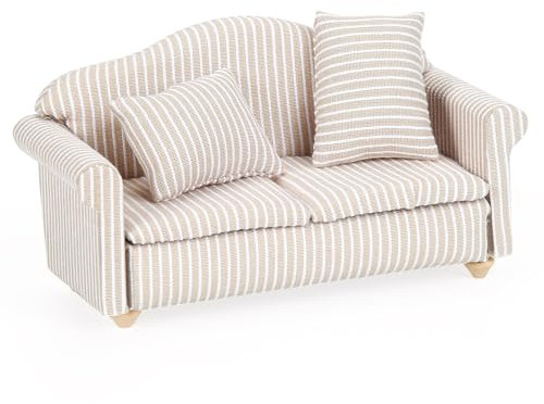 Puppenhaus Möbel,Mini Sessel Miniatur Sofa Puppenhaus Sofa Dollhouse Sofa Ausstattung für Mini Puppenhäuser