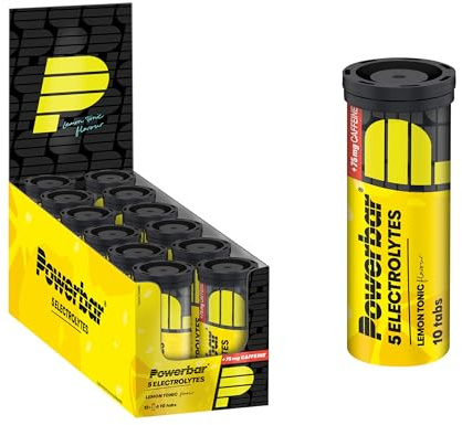 PowerBar 5Electrolytes Sports Drink 10er Brausetabletten 12er Pack Lemon Tonic