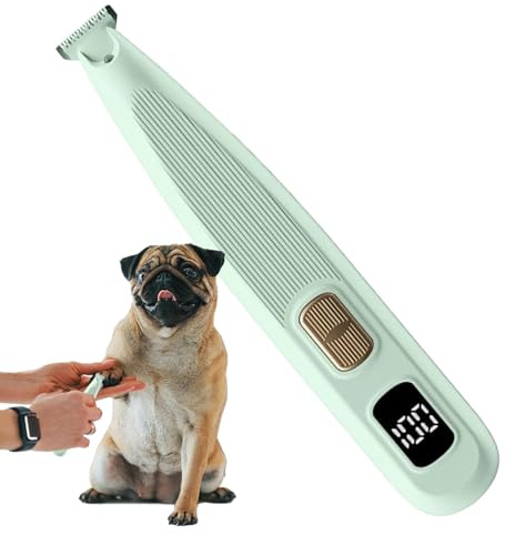 Cortapelos para perros de acicalamiento | Bajo Ruido, 2 Velocidades con Pantalla LCD - Máquina de Cortar Pelo para Mascotas para el Acicalamiento - para Pelo Largo, Corto y, Gato, Cachorro, Uso