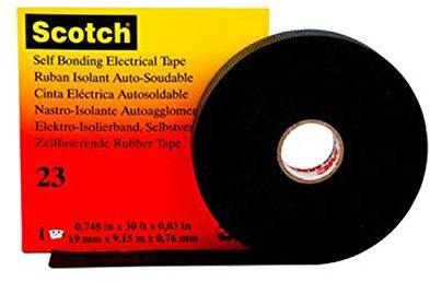 3M Scotch 23 SCOTCH23-19X9.15 Reparaturband Scotch® 23 Schwarz (L x B) 9.15m x 19mm 1St.