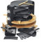Appareil À Raclette 8/10 Personnes 1500w + Gril + Crêpière - KCWOOD.8.SUPER