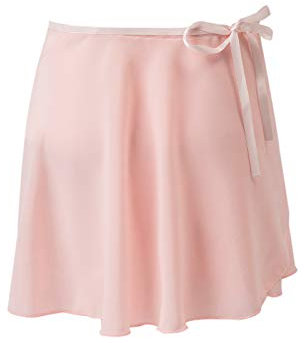 Tancefair Ballettrock Mädchen Wickelrock Tanz Rock Chiffon Wickelrock mit Verstellbarer Taillenbindung für Mädchen und Damen