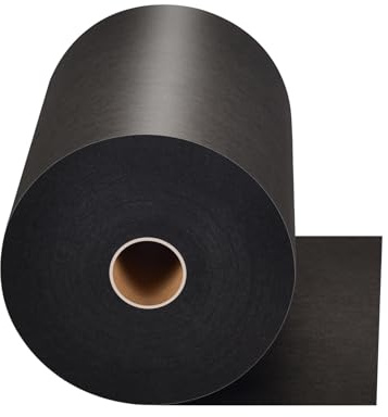 Black Cut Away Embroidery Stabilizer Backing (10 in x 50 yd Roll), Seneme Stabilizer for Embroidery Medium Weight 2.5oz Cutaway Embroidery Stabilizers for Machine Embroidery Stabilizer and Hand Sewing