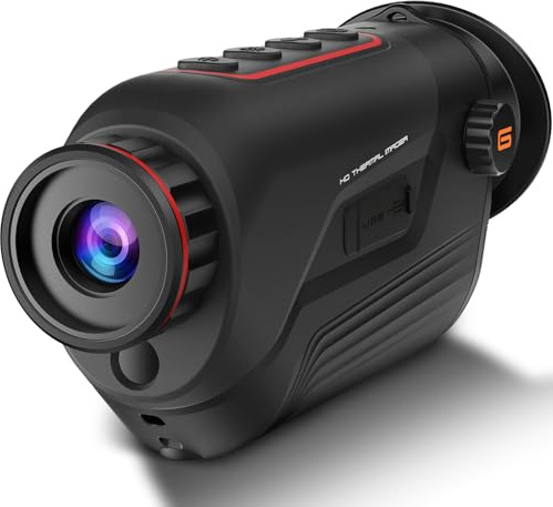 GOYOJO G315 Thermal Monocular, 384x288 (50 Hz) Thermal Imaging Monoscope Camera for Adults, 15mm Focal Lens Vision Goggles Thermal Scopes for Night Hunting Camping