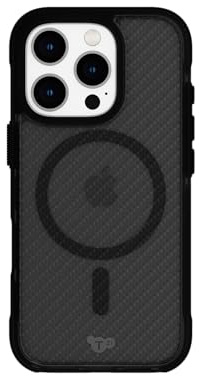 tech21 EvoArmor for iPhone 16 Pro Compatible with MagSafe - Impact Protection Case 21x Military Standard Tested in Black
