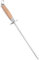 QWORK® Acciarino per Affilare, 39 cm Acciarino Affilacoltelli, Affilacoltelli in Acciaio Carbonio con Manico, per Vari Coltelli