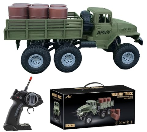 Yonuaret Camion Radiocomandato,Giocattolo Camion Radiocomandato Per Esterno,Giocattolo Per Bambini Con Luci E Suoni - per Ragazzi Bambini Piccoli Adulti Compleanno Natale Corsa all'Aperto