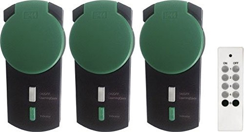 Pack de 3 prises wifi avec télécommande pour Smart wifi - Extérieur [Casa Control]