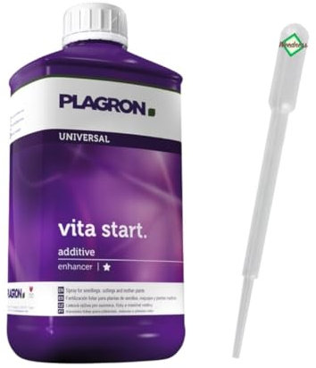 Plagron Vita Start 1 litre - Boutures de semis, sélection de jeunes plantes, engrais, culture en intérieur de concombres biologiques, plante mère