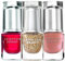 LEIGHTON DENNY Year Round Colour Nail Polish Gift Set, 3x 5ml Nail Varnish