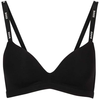 BOSS Damen Padded Ci Triangle, Black1, M EU