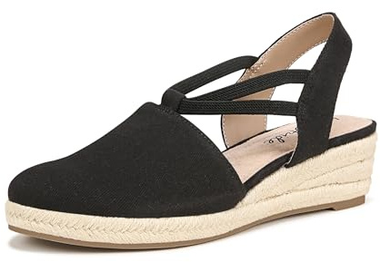 LifeStride Mocasín Katrina 2 para Mujer, Negro (Negro), 38 EU