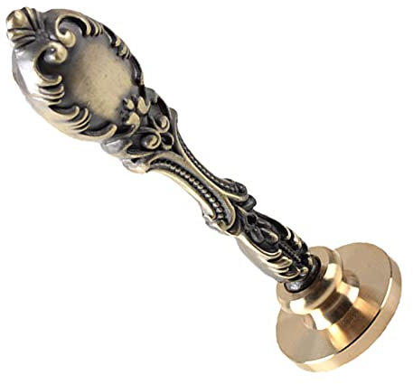 1 Stück Vintage-Stil Wachs Siegelstempel Klassische Siegel Gravur Wachs Siegelstempel, für Umschlag Postkarte Label Hochzeitseinladung Dekor Diy Geschenkverpackungen Weinverpackungen Partyeinladung