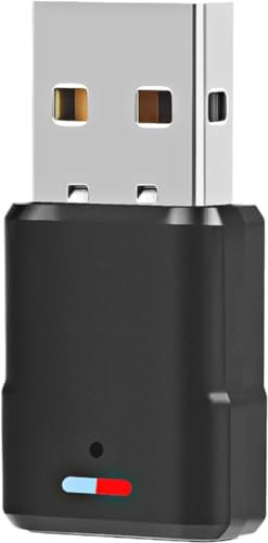 USB Bluetooth 5.3 Adapter for PC/PS4/PS5 Bluetooths Transmitter Dongle, Plug & Play, 3mbps Transmission Rate, Supports for Apple Macos/Windows7/8/1o/11 System/Headphones/Speakers