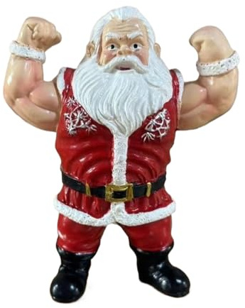 Statua di Babbo Natale - 4,72 x 3,14 x 1,96 pollici Figure di Babbo Natale/Decorazione di Natale, Statua per il Ringraziamento | Festa Di Compleanno Uffici Casa Camera Da Auto Ufficio Scuola D