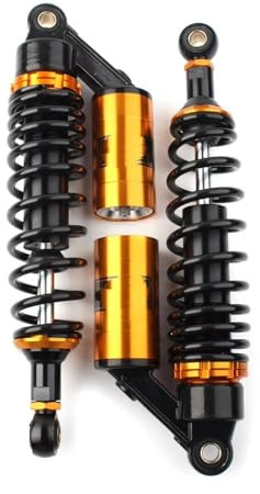 Columna Amortiguador Suspensión Para Piezas Universales 1 Par De Amortiguadores Neumáticos Traseros Para Motocicleta De 11'' Y 280 Mm Amortiguadores Amortiguador